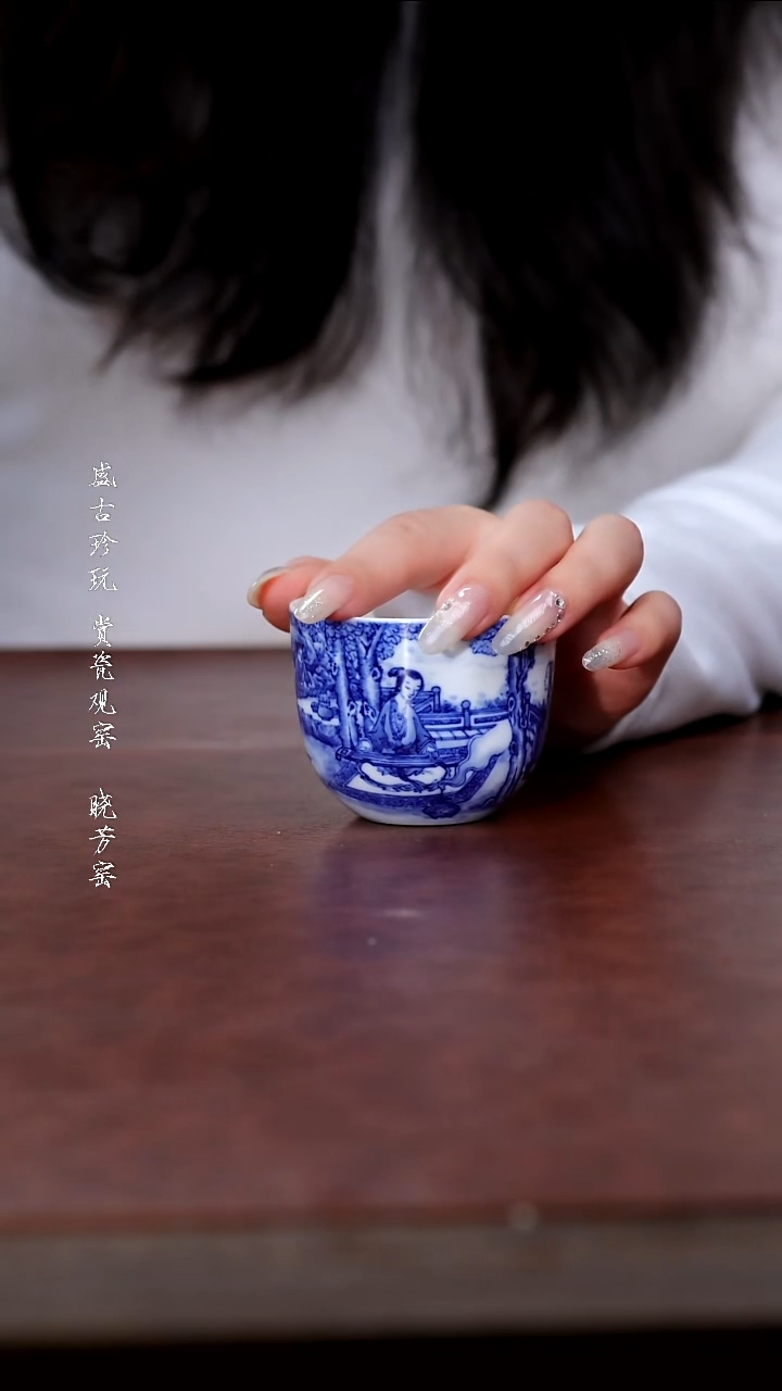 陶瓷九段烧妙手丹青人物