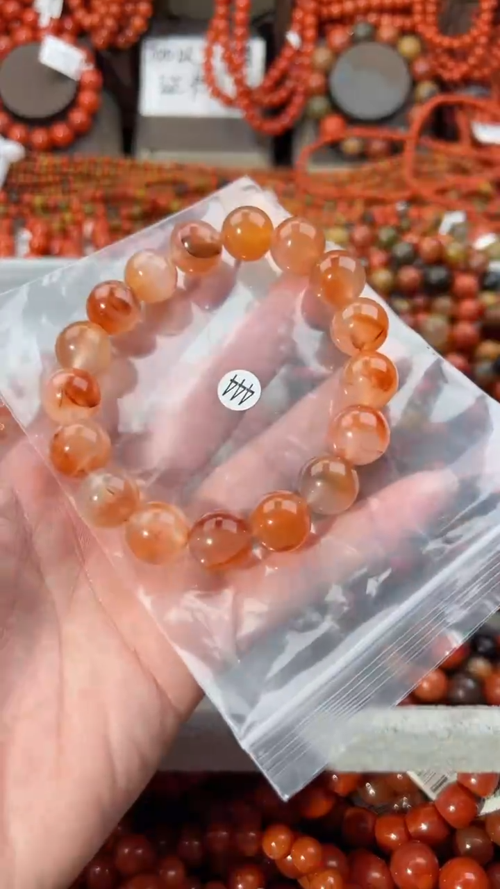 【闪购商品】南红玛瑙手串未镶嵌13