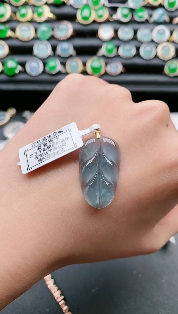 【闪购商品】翡翠戒指18K金镶嵌111111