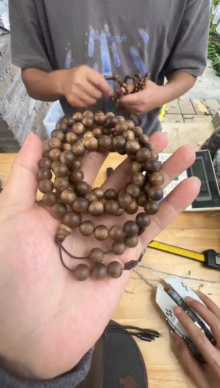 沉香沉香枕乌身08圆珠多圈多样性发一