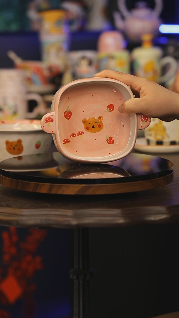 【闪购商品】摆件景德镇釉下彩绘设计师款式陶瓷