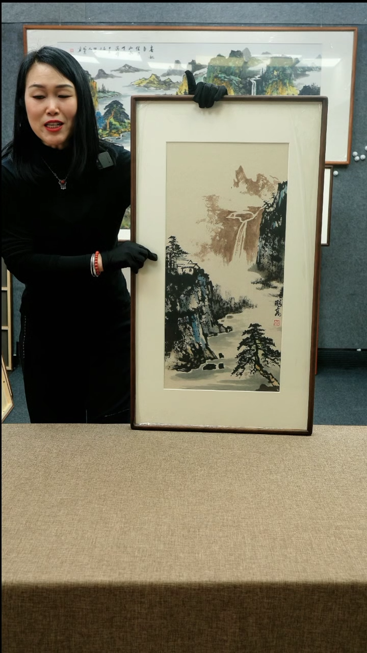 【闪购商品】国画52*92唐鹏高老师山水