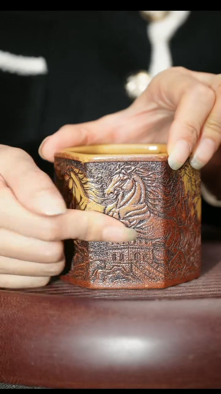 茶杯紫砂紫砂主人杯福利放漏