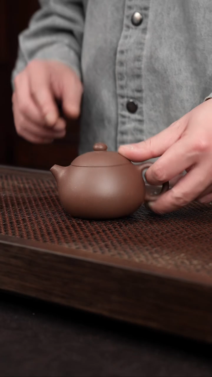 【闪购商品】紫砂茶壶老紫泥西施