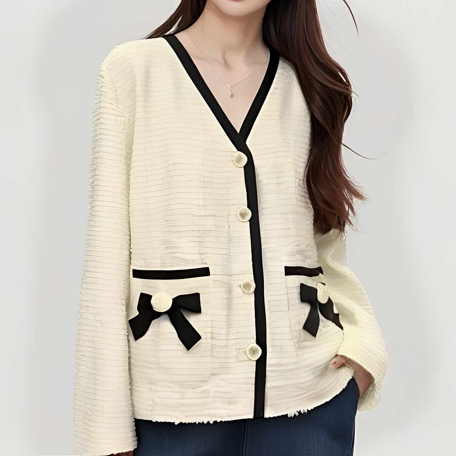 【柒潮】J*Z小香风短外套