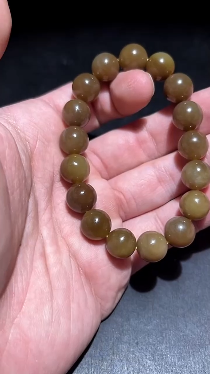 未镶嵌手串和田玉JL251218-03
