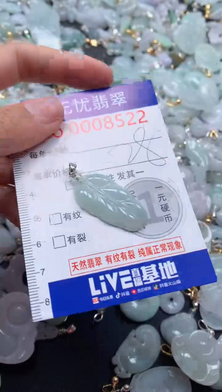 颈饰未镶嵌翡翠8522