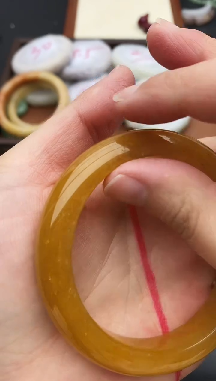 未镶嵌手镯石英质玉112+56.5