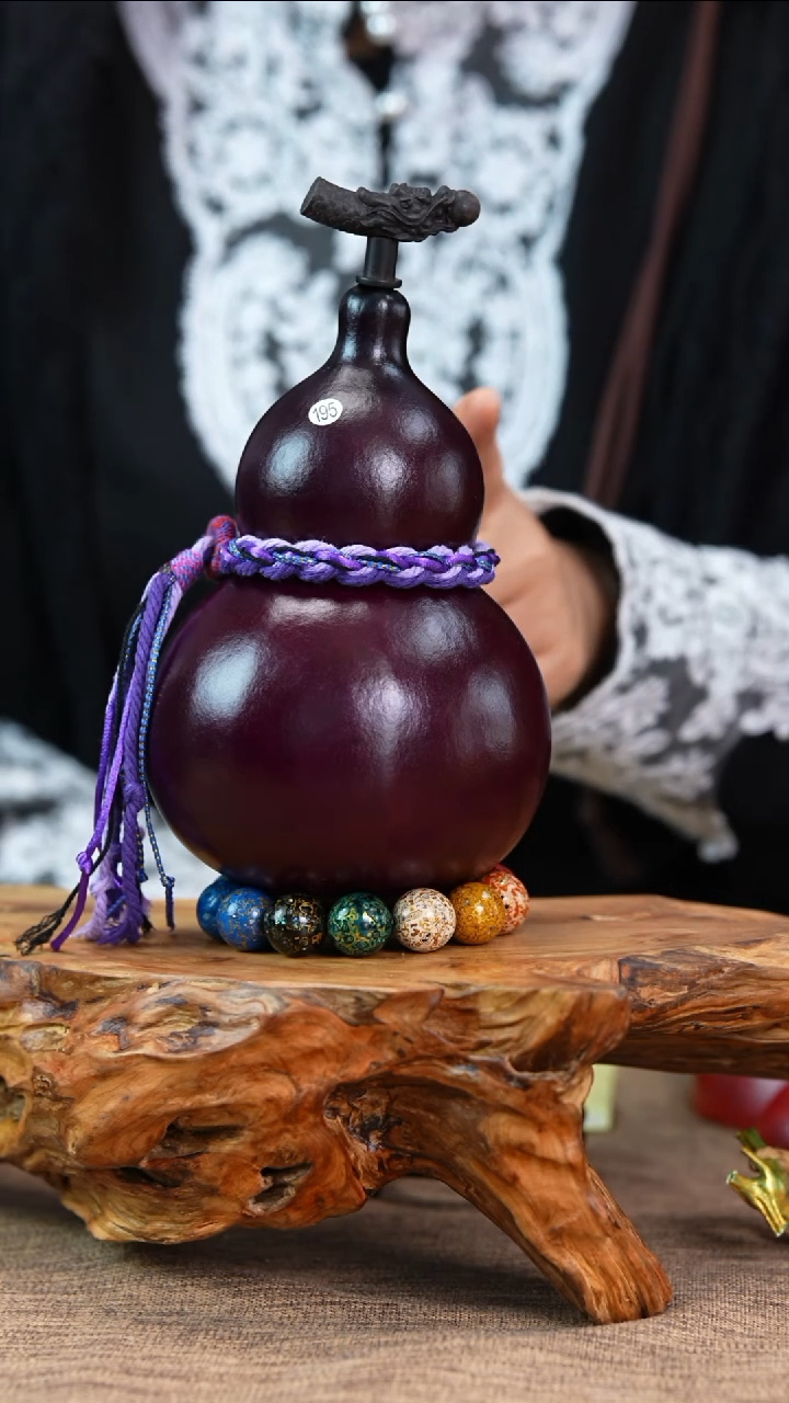 【闪购商品】195—光岳葫天然大漆酒葫芦不含漆珠