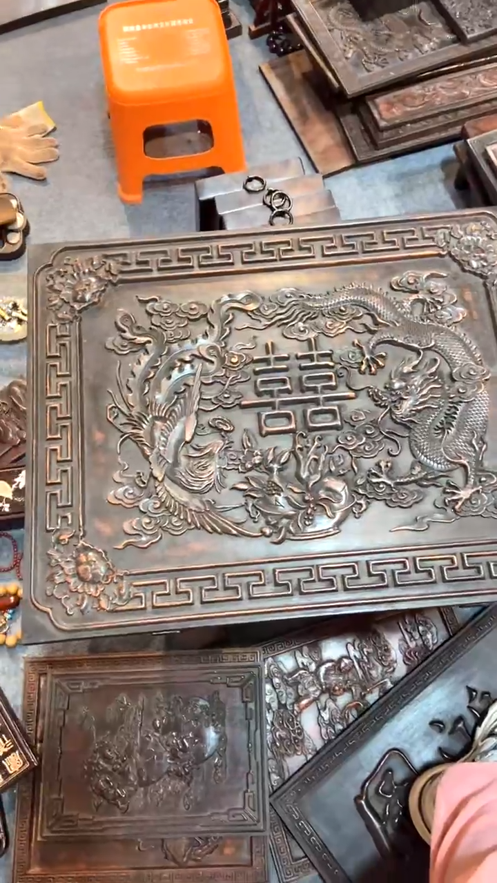 【闪购商品】木紫檀雕刻一物一拍以直播间为准