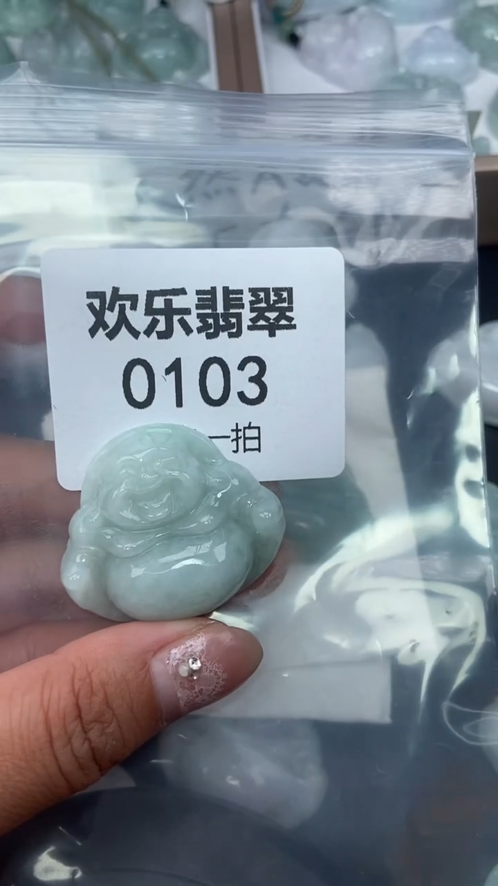 颈饰未镶嵌翡翠缅甸天然翡翠0103