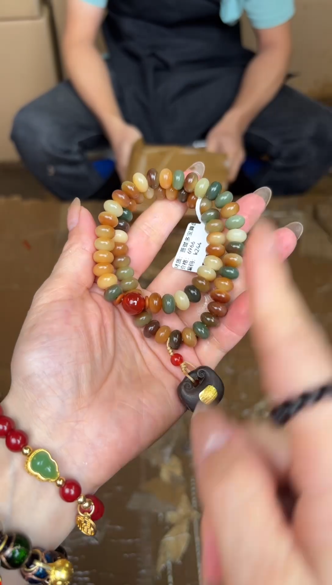 大檀精品手串《无礼盒》