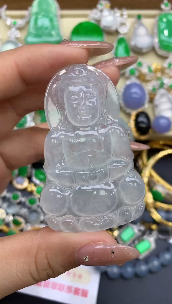 颈饰未镶嵌翡翠292-中国好珍宝