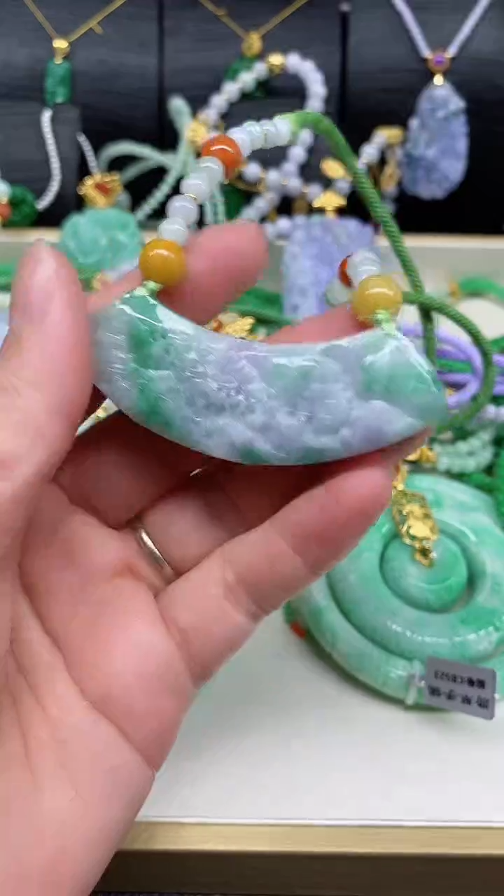 【闪购商品】翡翠项链未镶嵌吊坠