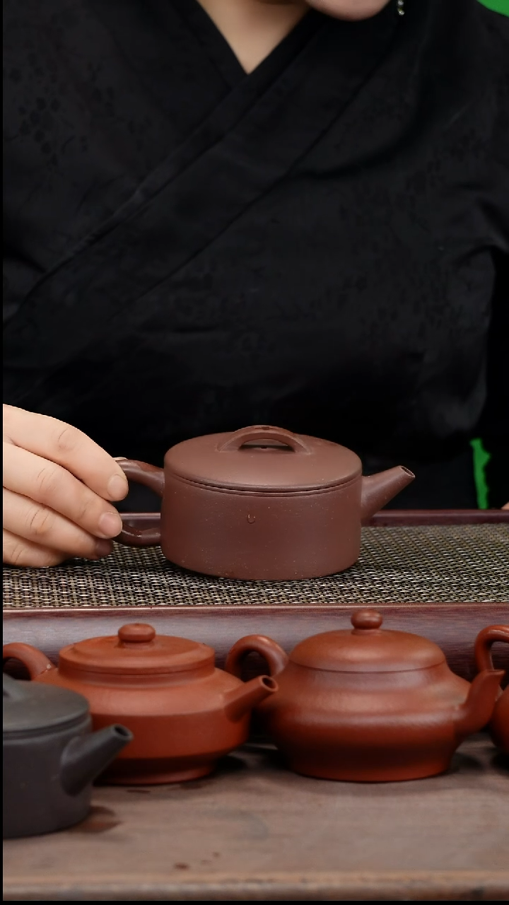 【闪购商品】紫砂茶壶零添加羊角山紫泥汉瓦