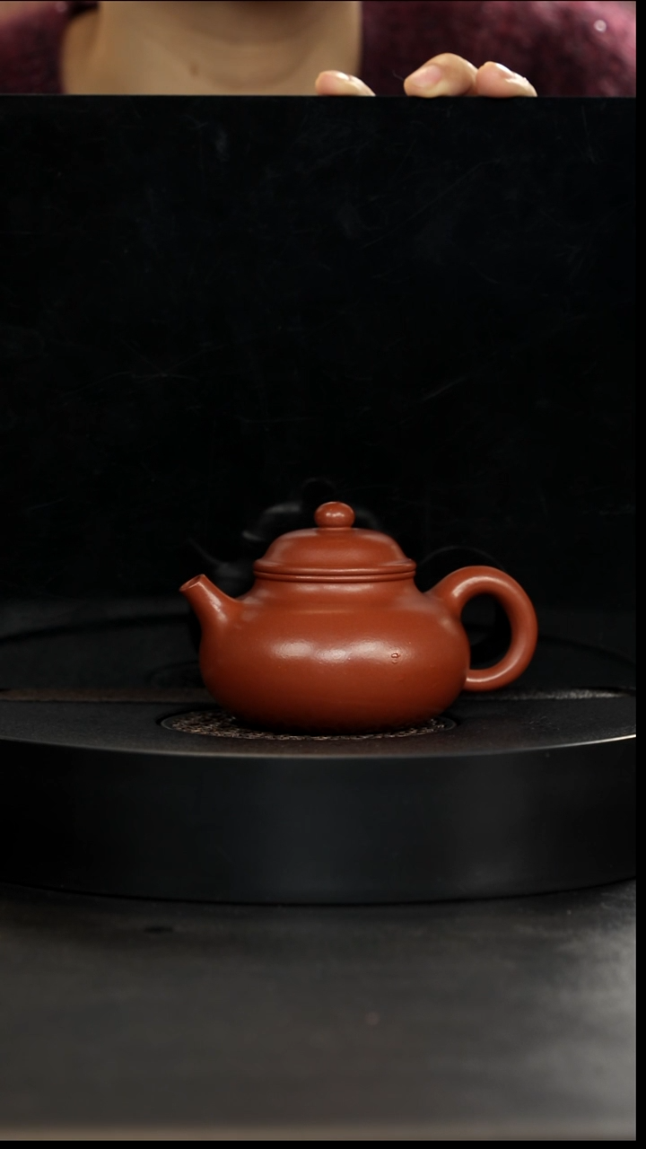 茶壶紫砂向*正价900微微瑕特价赵庄生砂朱泥容天175cc