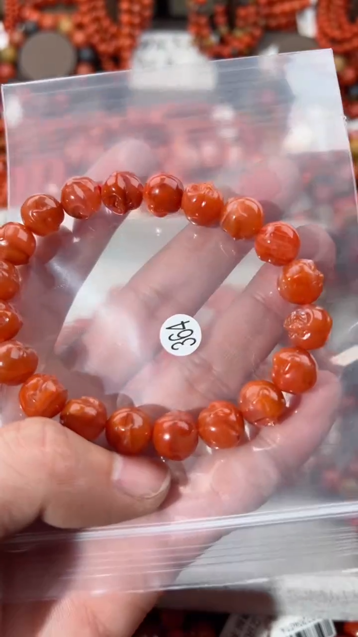 【闪购商品】南红玛瑙手串未镶嵌11
