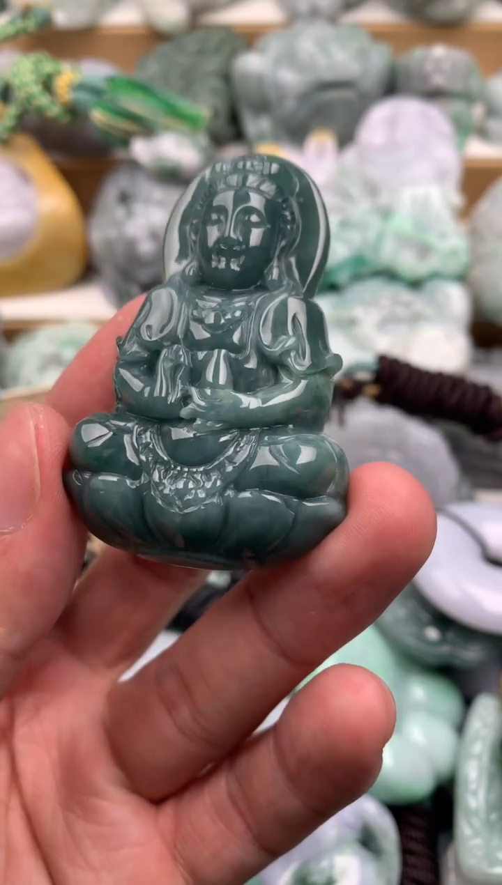 吊坠(不含链)未镶嵌翡翠1