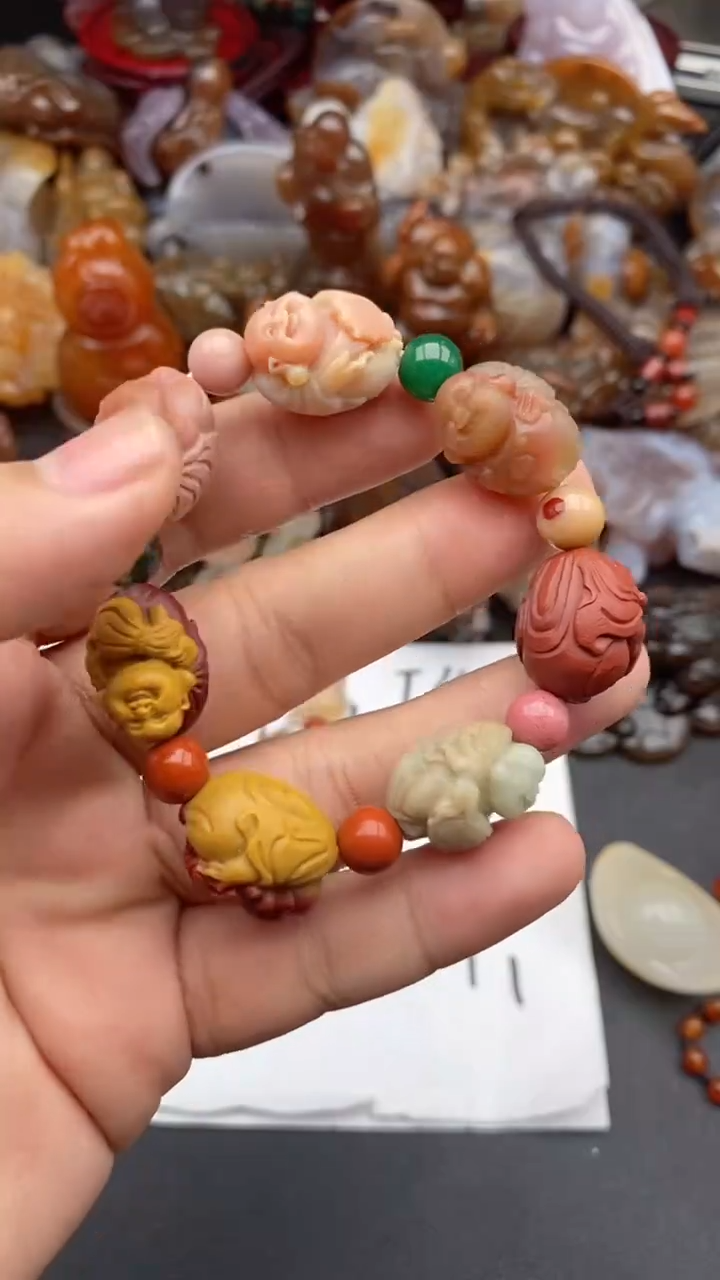 【闪购商品】石英质玉手链未镶嵌11