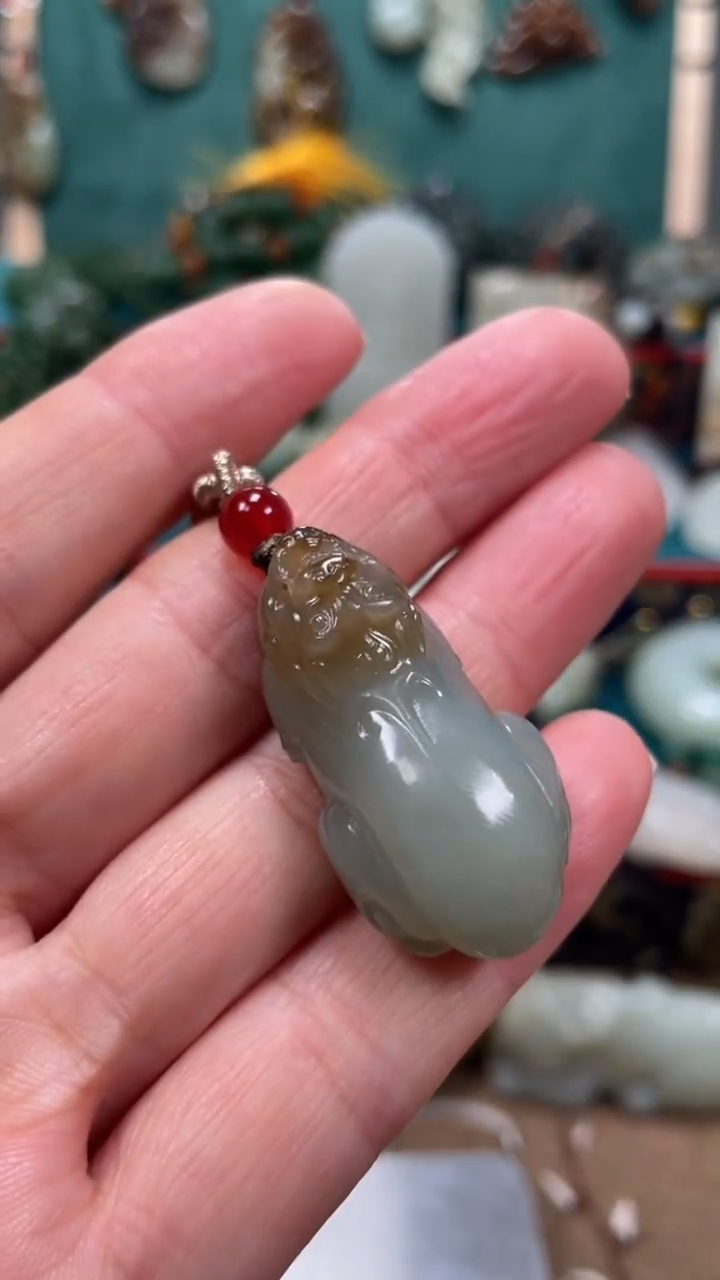 未镶嵌和田玉挂件0022