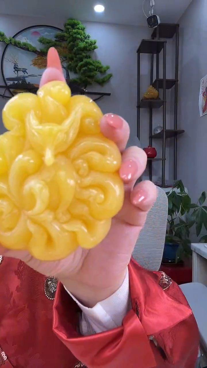 琥珀颈饰未镶嵌项链