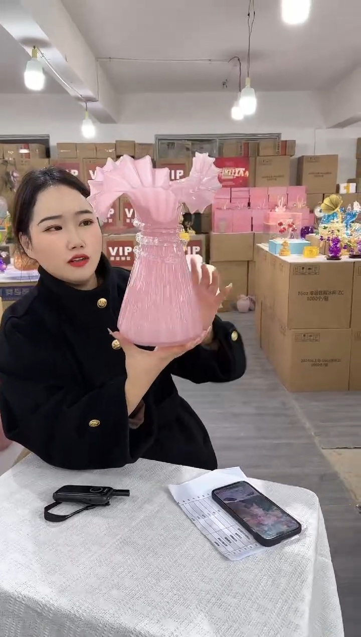 【闪购商品】琉璃简屿花器G-39品