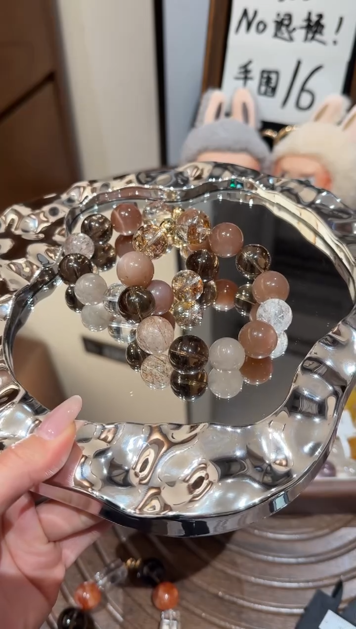 未镶嵌手串水晶）拍2单发一串 拍1单发单珠 多样性发货