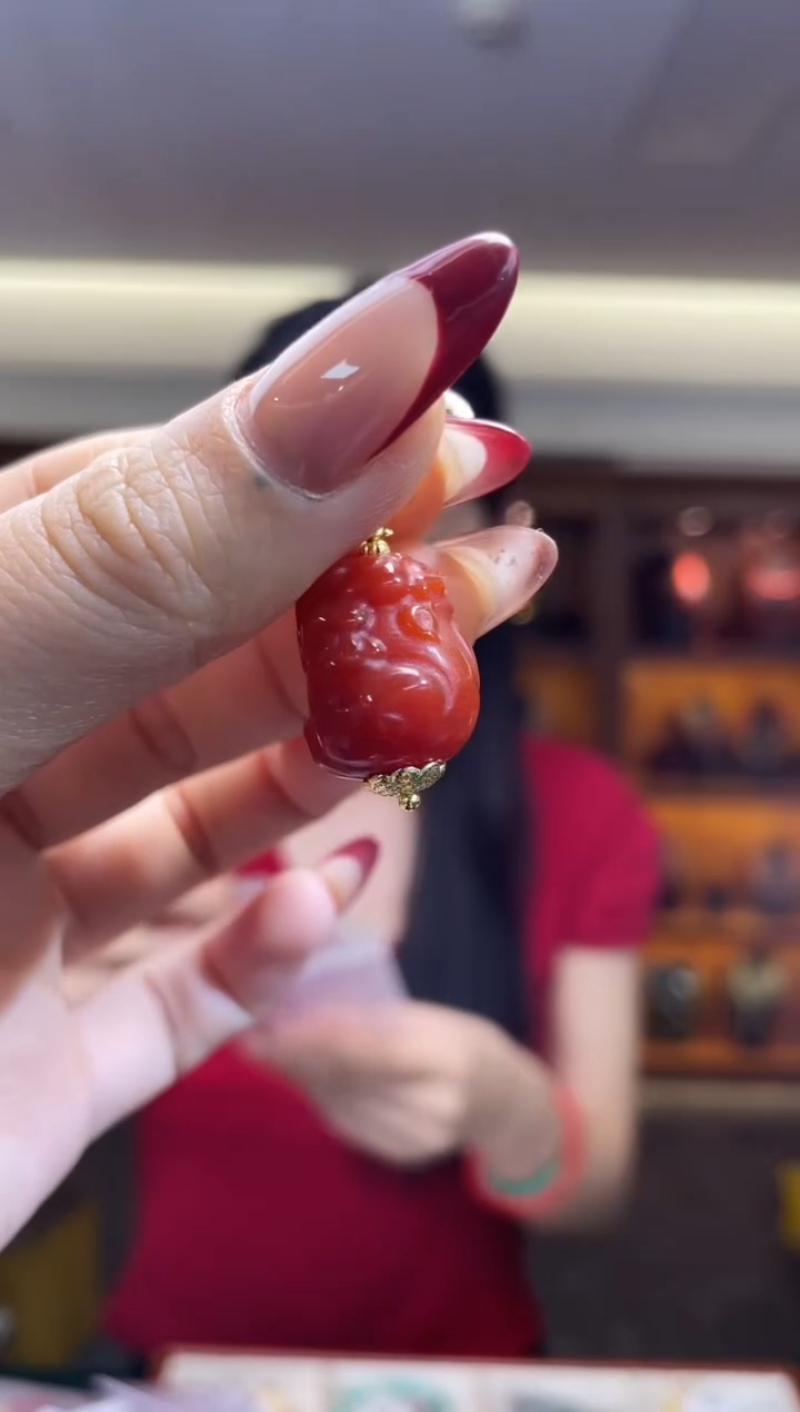 颈饰未镶嵌南红玛瑙（多样性发一件）