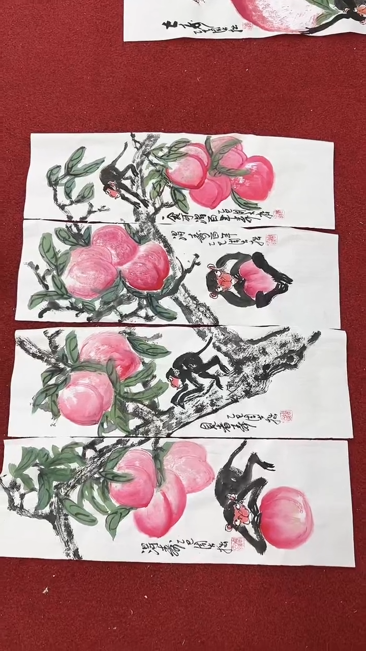 国画周大拙/国画/花鸟