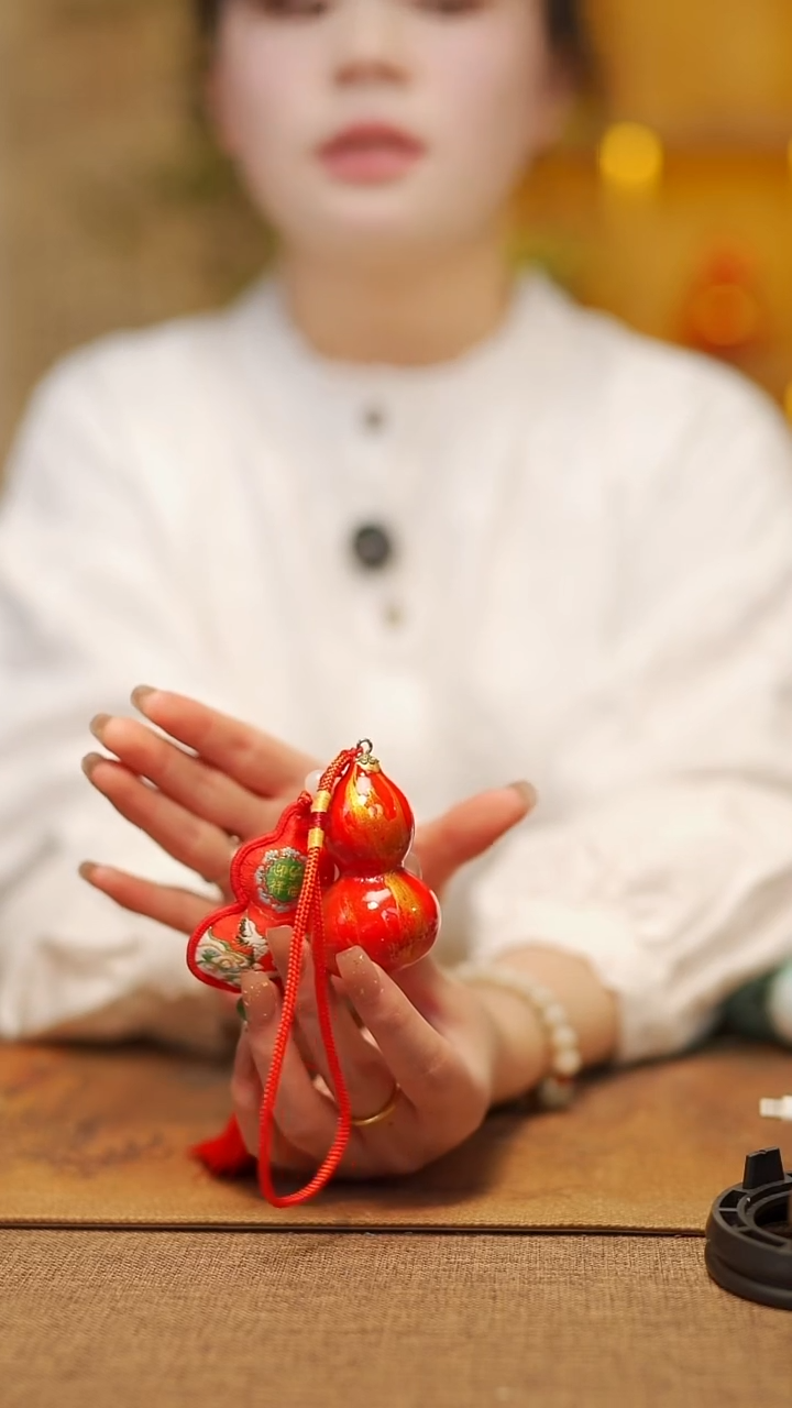 【闪购商品】840宴禾堂漆艺车挂葫芦68