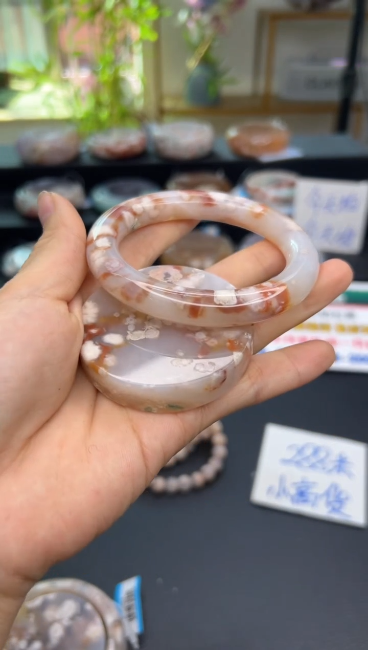 【闪购商品】石英质玉手镯未镶嵌A868(58圈赠送镯心)