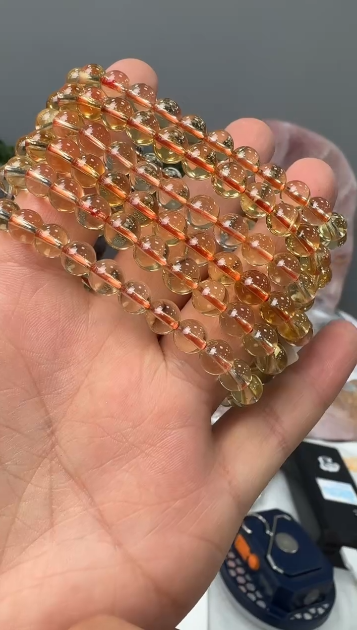 【闪购商品】水晶手链未镶嵌GCK731  约7mm多样性发一件