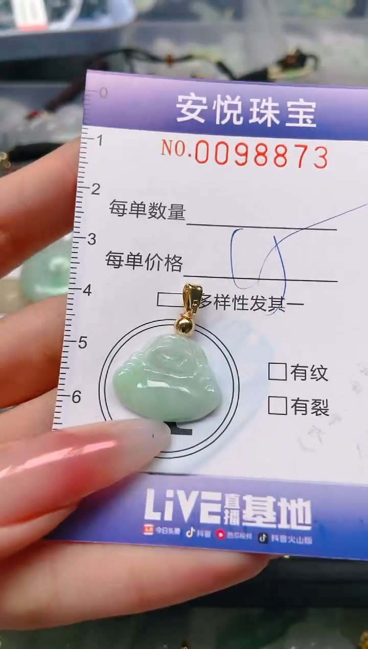 【闪购商品】翡翠颈饰未镶嵌闪购0098873