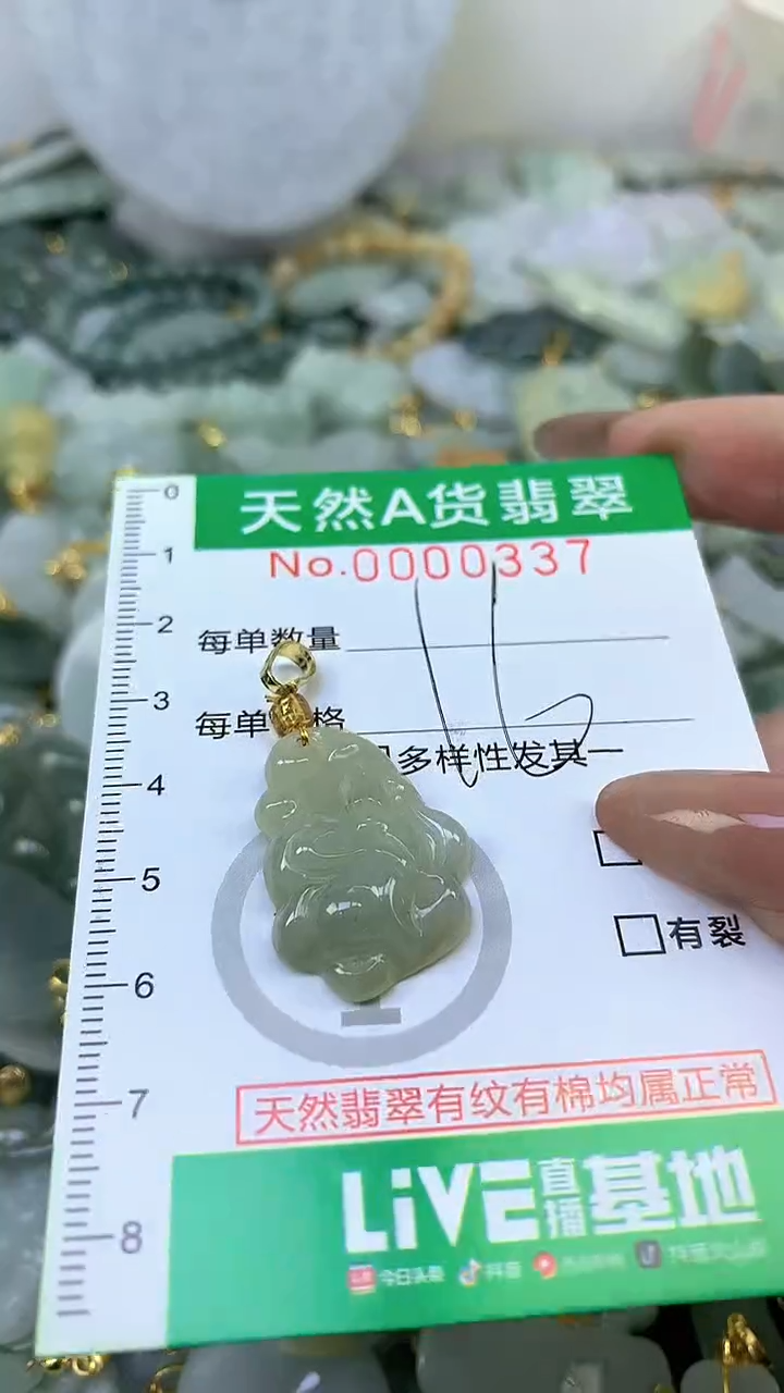 颈饰未镶嵌翡翠未镶嵌天然A货翡翠