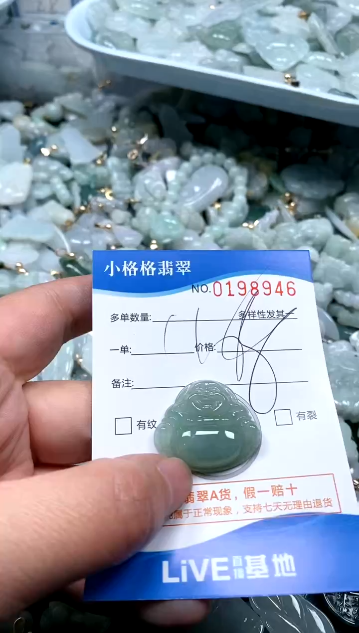 【闪购商品】翡翠颈饰未镶嵌闪购商品0198946