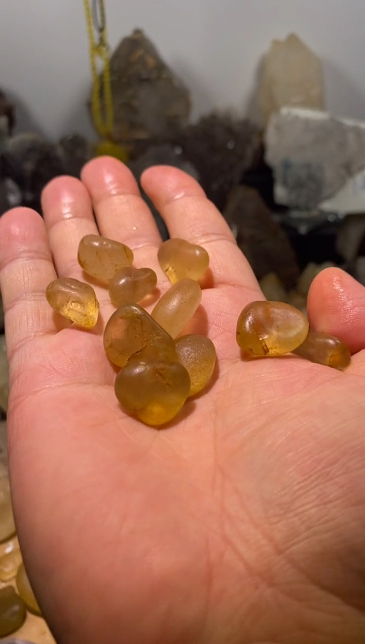 水晶珠宝半成品未镶嵌3号10颗马岛水冲料