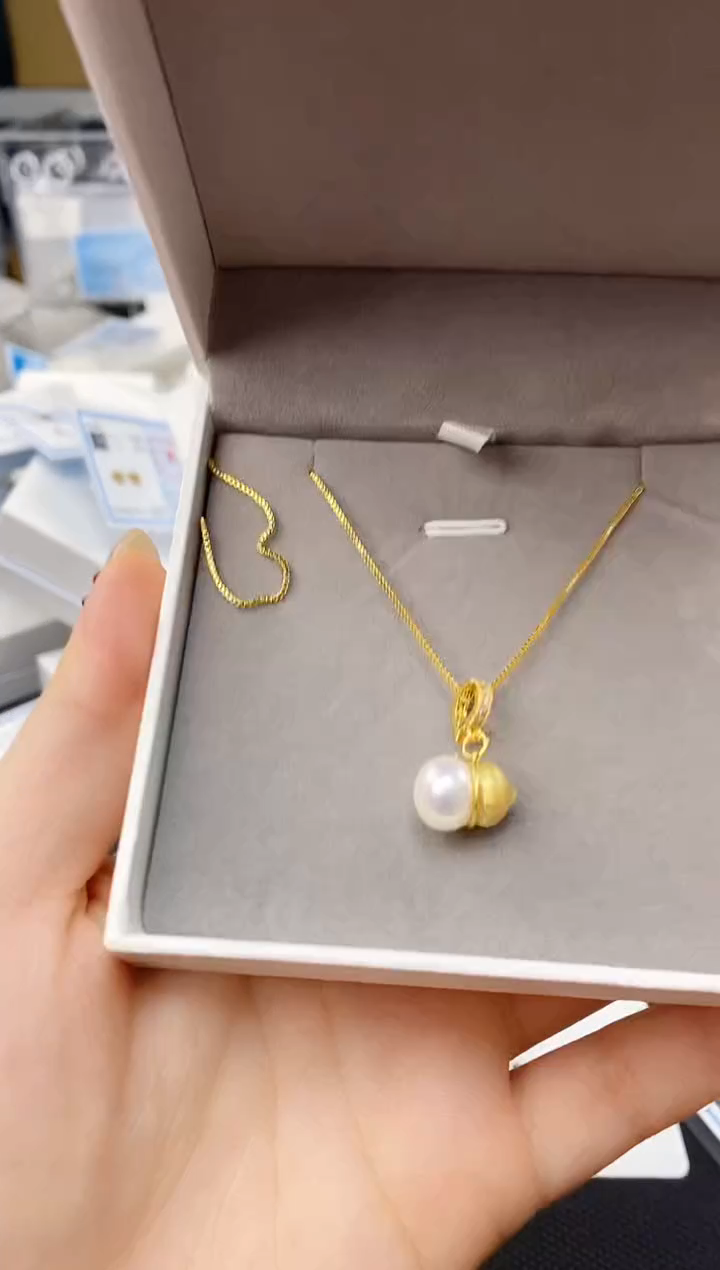 未镶嵌耳饰淡水珍珠XL1054