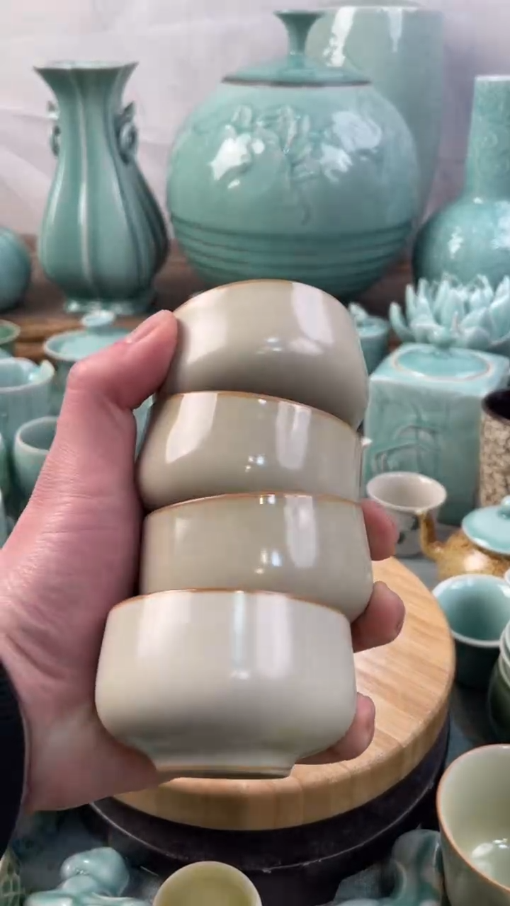 【闪购商品】特价福利 微瑕 慧仙青瓷