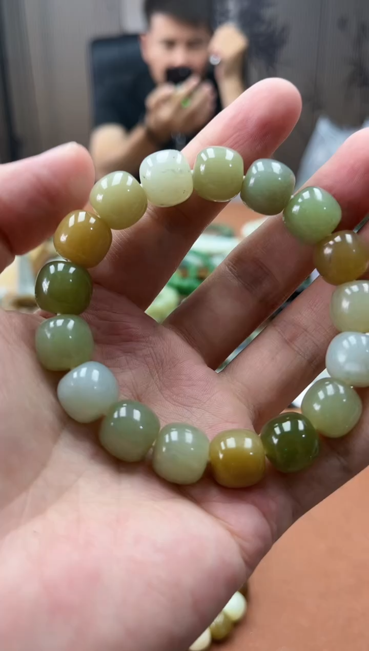 手链未镶嵌和田玉多宝13