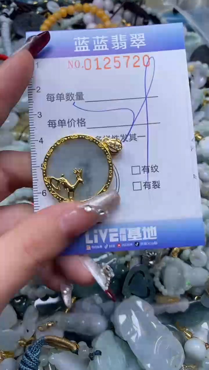 【闪购商品】翡翠颈饰未镶嵌闪购0125720