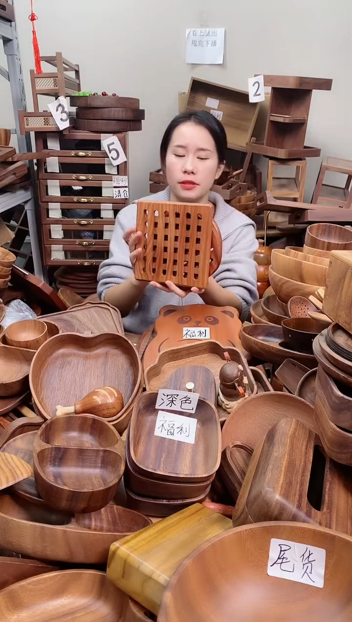 木   乌檀木实木隔热垫（默认圆形）