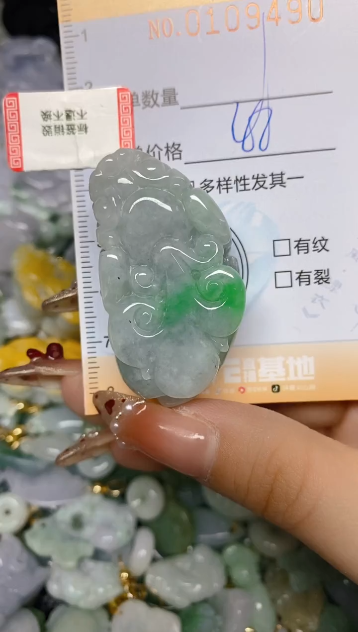【闪购商品】翡翠颈饰未镶嵌闪购0109490