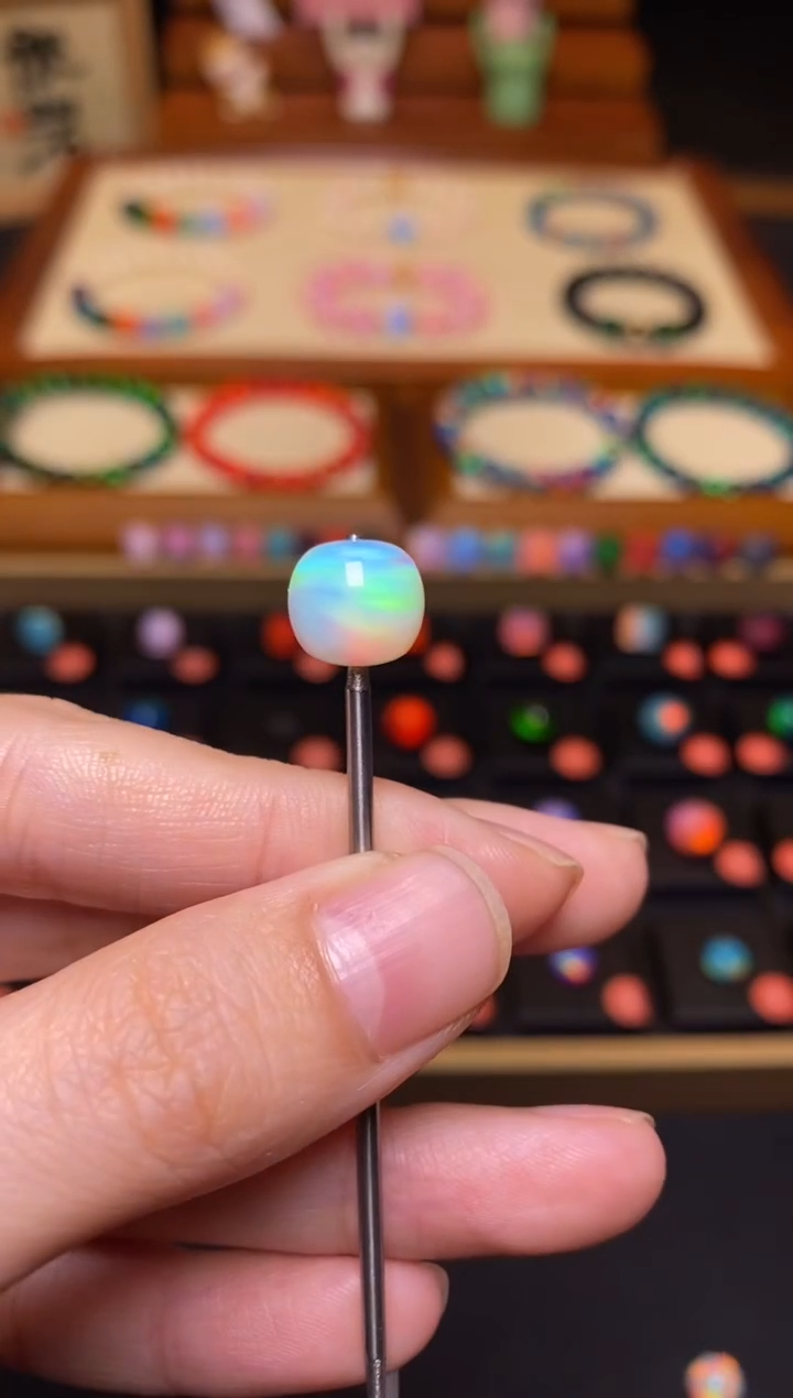 【闪购商品】树脂制品9*10mm人工欧泊老型3