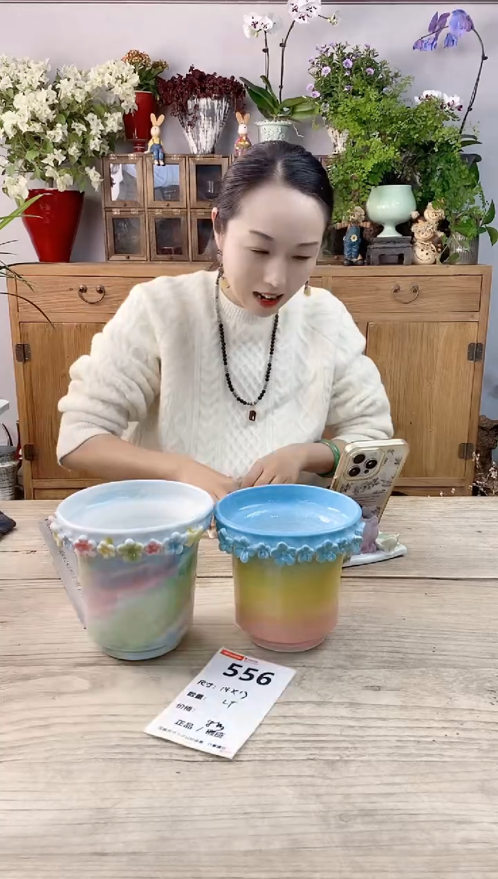 小玩子花盆直播编号556