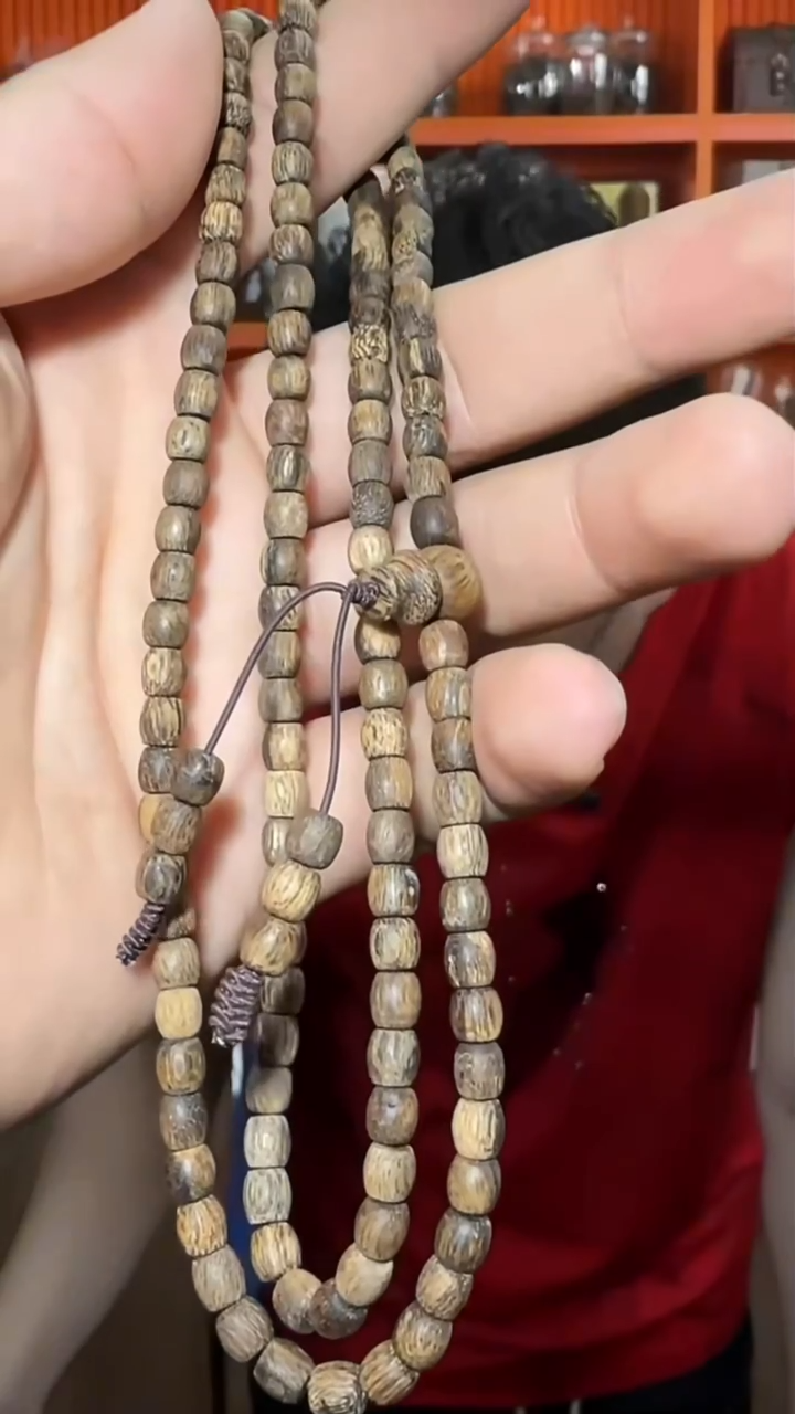 沉香手串a54号单圈算盘珠0.5多样性发一