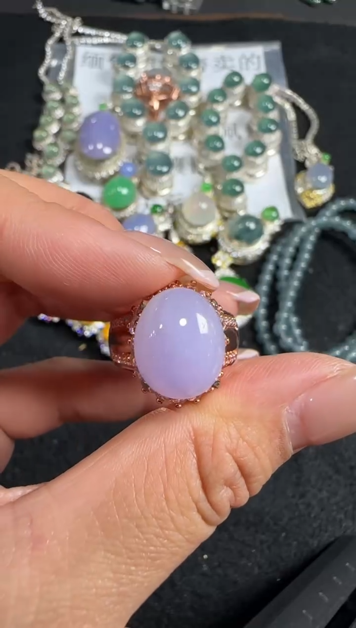 【闪购商品】翡翠戒指未镶嵌多样性发货拍一发一