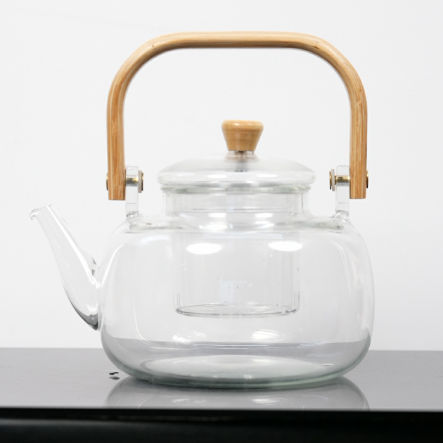 赵掌柜紫砂 加厚耐高温烧水玻璃提梁壶                 