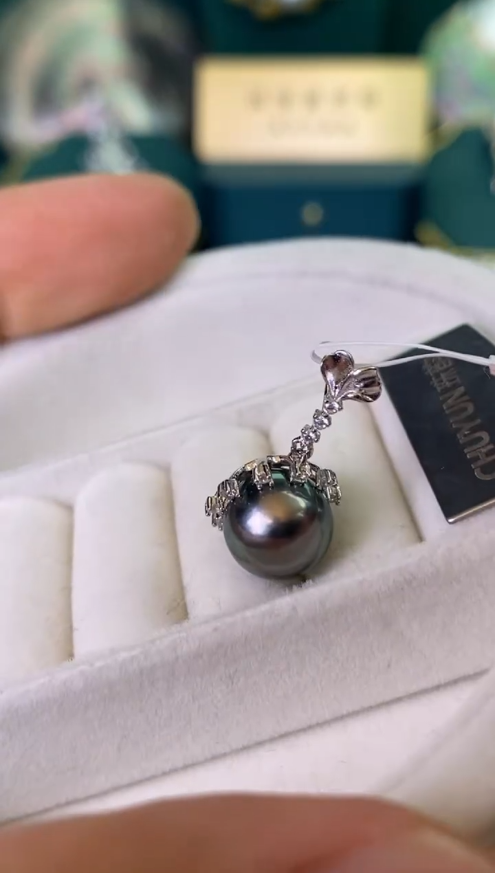 【闪购商品】海水珍珠颈饰银S925镶嵌10-11