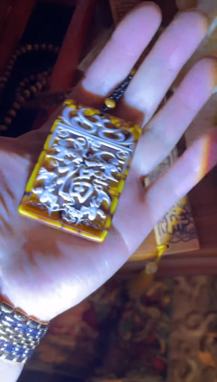 【闪购商品】蜜蜡颈饰未镶嵌蜜福牌