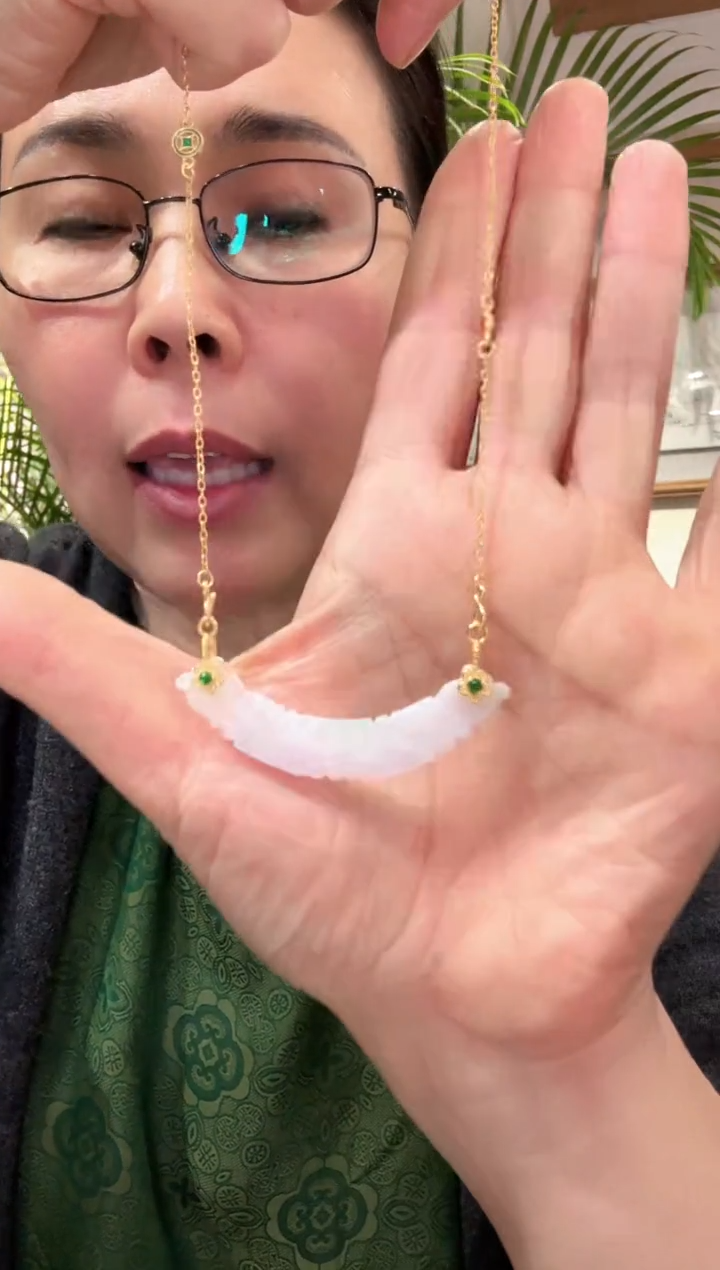 【闪购商品】翡翠颈饰未镶嵌国风